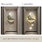 LED wall light
